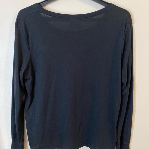 Nike Black Shirt with Neon Swoosh Logo size medium - Picture 6 of 7